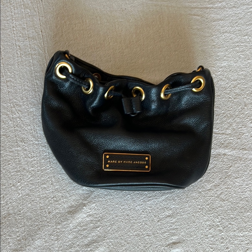 Marc By Marc Jacobs Black Leather Mini Bucket bag